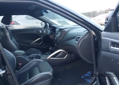 2016 Hyundai Veloster Turbo from USA, damaged, VIN KMHTC6AE9GU258145